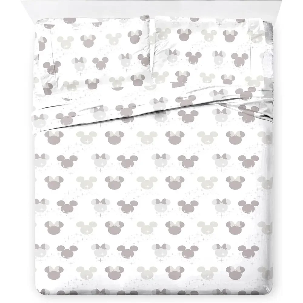 NEW Disney Mickey & Minnie Mouse 7 Pc Full Bedding Set Franco